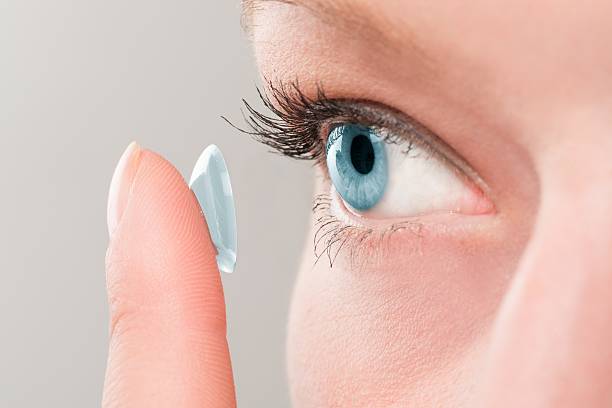 Daily wear contact lenses